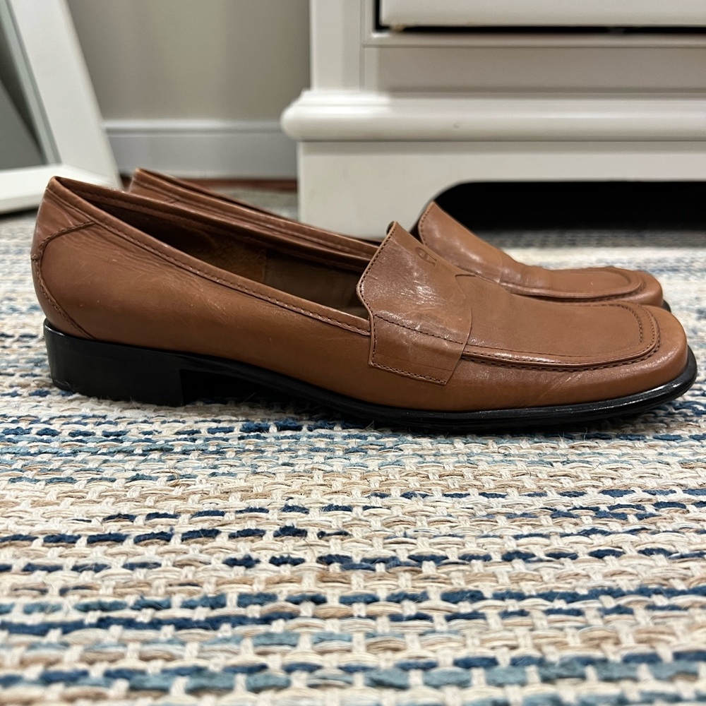 Étienne Aigner “Jannie” Brown Loafers size 8.5 - Picture 2 of 8